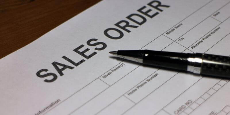 Sales Order Process flow